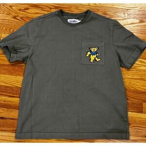 Huckberry x Grateful Dead Chain-Stitched Heavyweight Tee – Dancing Bear